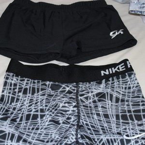 Womens Gymnastic Shorts- AXS-Nike and GK